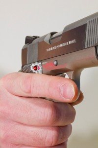 You can even use a Crimson Trace laser grip as a laser training tool.