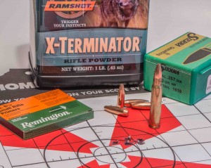 The .25-45 Sharps is a very balanced cartridge capable of driving a 90 grain bullet to 2850 fps from a 16" AR 15.